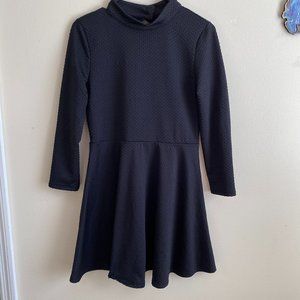 Long Sleeve Open Back Black Free People Dress